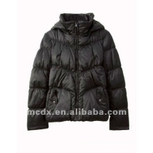 Fashion down jacket and coat for ladies with hood